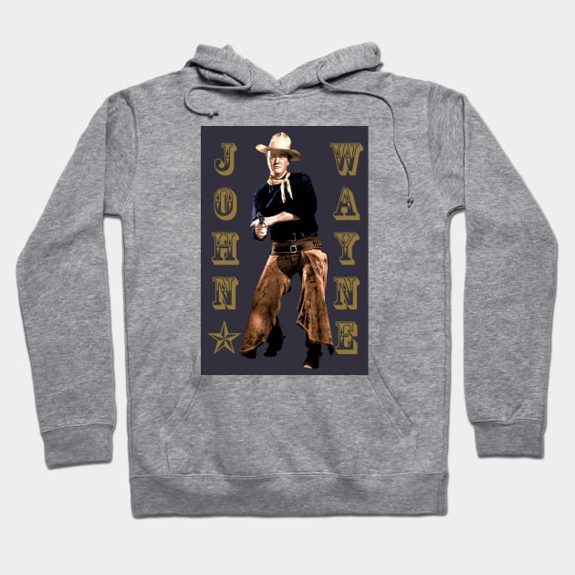 John Wayne Hoodie by PLAYDIGITAL2020